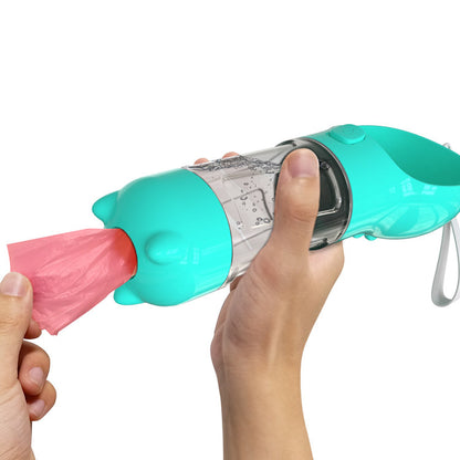 Pet Traveling Water Cup Dog Supplies Travel Outdoor Drinking Fountain Multi-function Toilet Shovel Pet Water Bottle